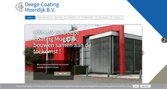 Desktop Screenshot of deege-coating.nl